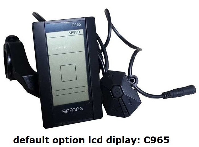 Bafang C965 LCD Display