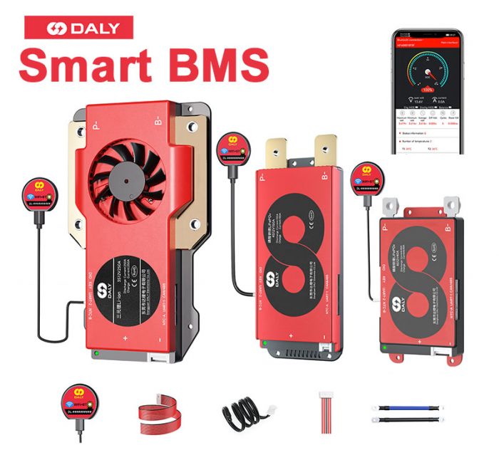 Daly Smart LiFePO4 BMS (120A-150A-200A-300A-500A)